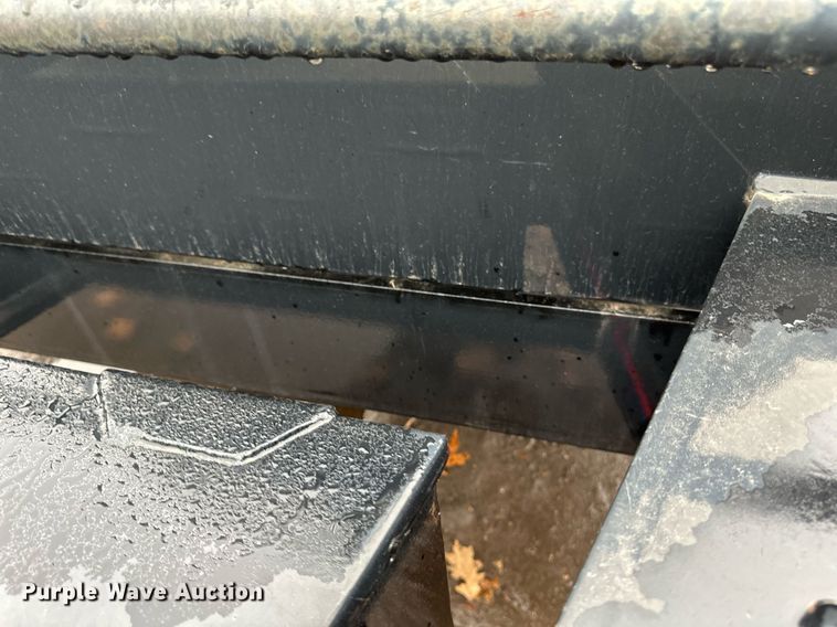 image for item DV0638 2017 Behnke Flatbed Trailer  equipment trailer