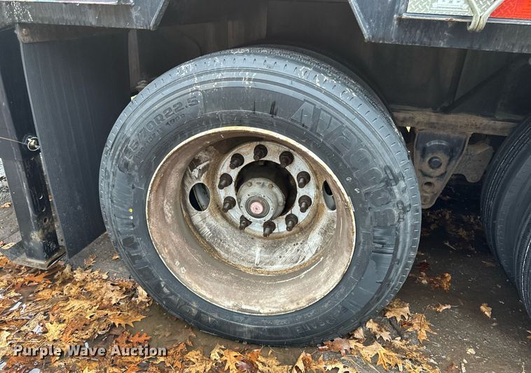 image for item DV0638 2017 Behnke Flatbed Trailer  equipment trailer