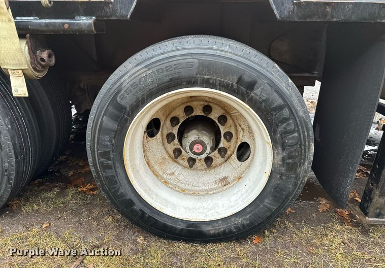 image for item DV0638 2017 Behnke Flatbed Trailer  equipment trailer