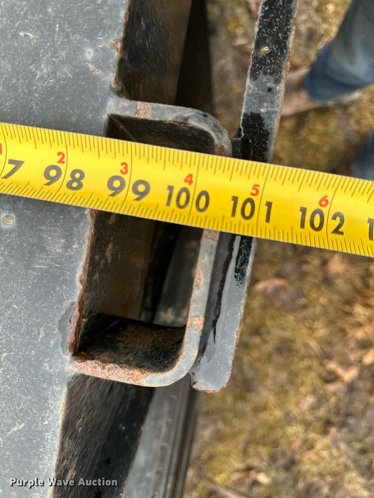 image for item DV0638 2017 Behnke Flatbed Trailer  equipment trailer