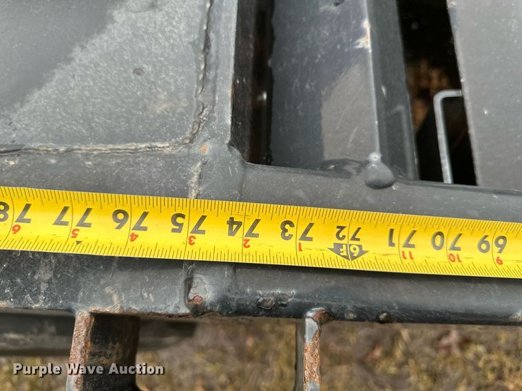 image for item DV0638 2017 Behnke Flatbed Trailer  equipment trailer