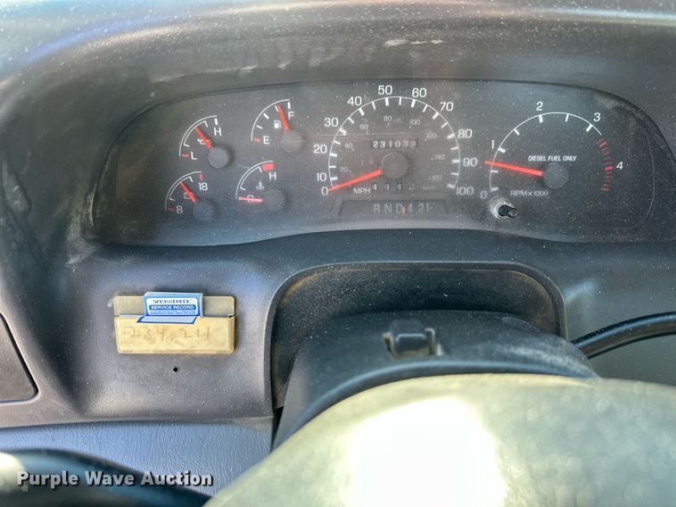 image for item DV0641 2007 Ford  F650 Super Duty truck cab and chassis