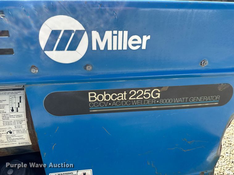image for item DV0666 Miller Bobcat 225G welder/generator