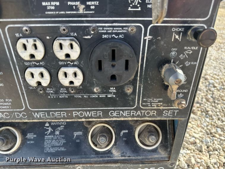 image for item DV0666 Miller Bobcat 225G welder/generator