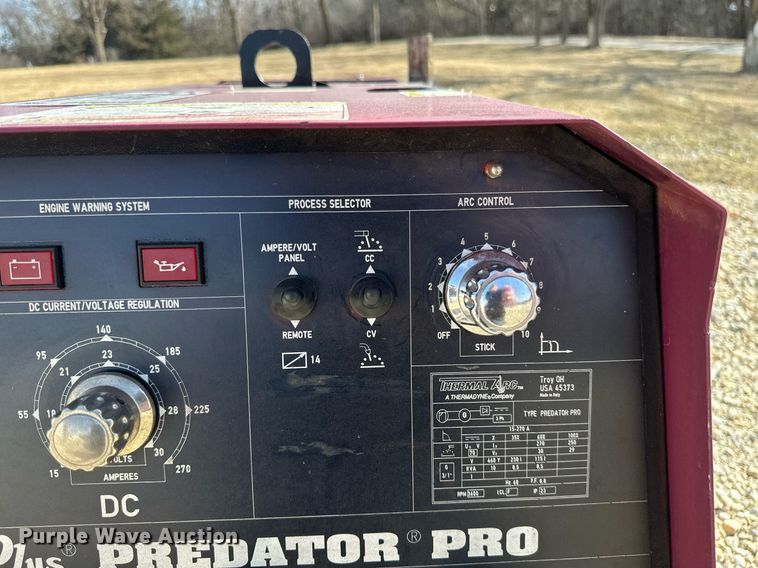 image for item DV0667 Thermal Arc Predator Pro welder/generator