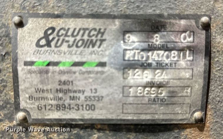 image for item DV0677 Eaton Fuller Roadranger RTO14708LL 8LL transmission