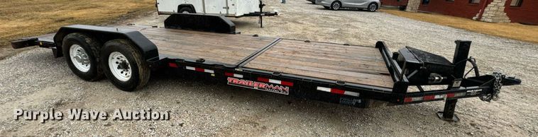 image for item DV1753 2017 Trailerman tilt deck equipment trailer
