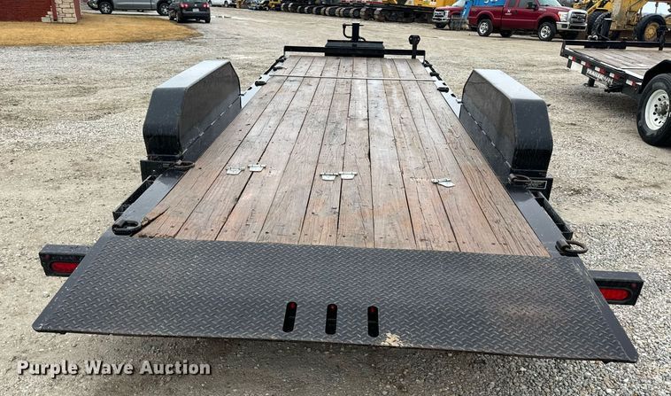 image for item DV1753 2017 Trailerman tilt deck equipment trailer