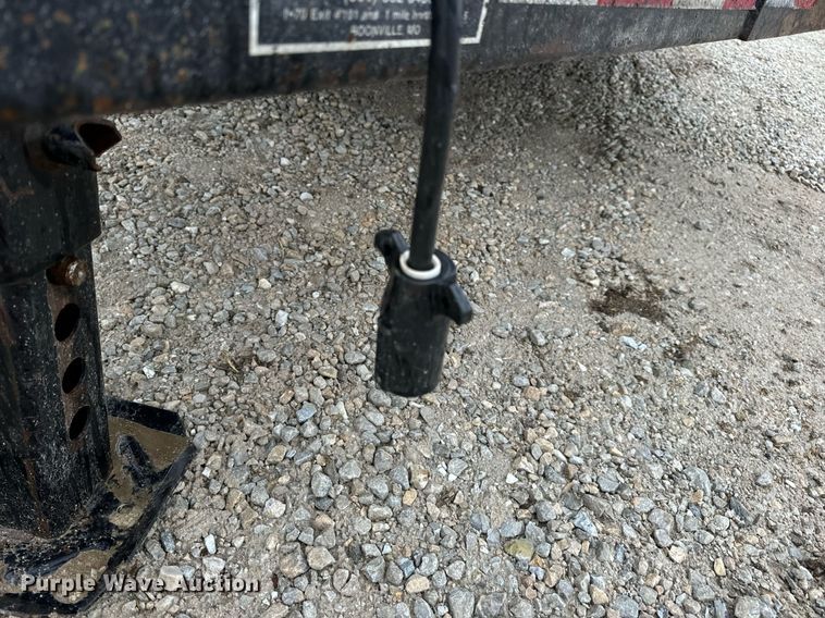 image for item DV1753 2017 Trailerman tilt deck equipment trailer