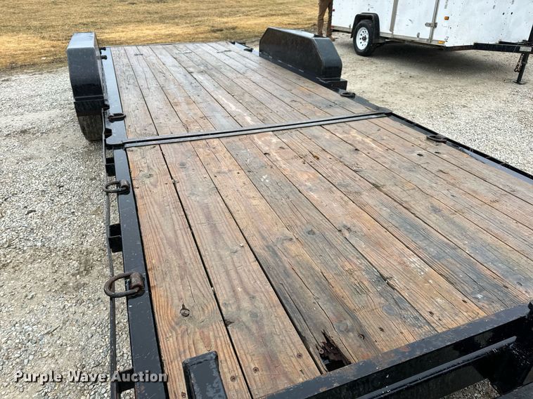 image for item DV1753 2017 Trailerman tilt deck equipment trailer