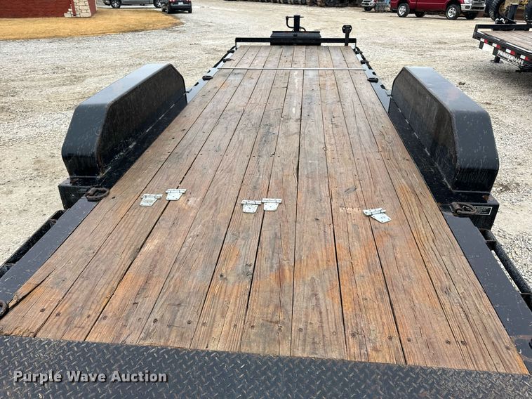 image for item DV1753 2017 Trailerman tilt deck equipment trailer