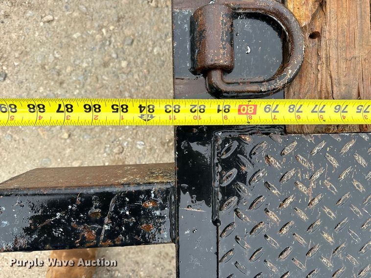 image for item DV1753 2017 Trailerman tilt deck equipment trailer