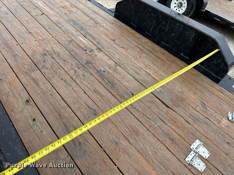 image for item DV1753 2017 Trailerman tilt deck equipment trailer