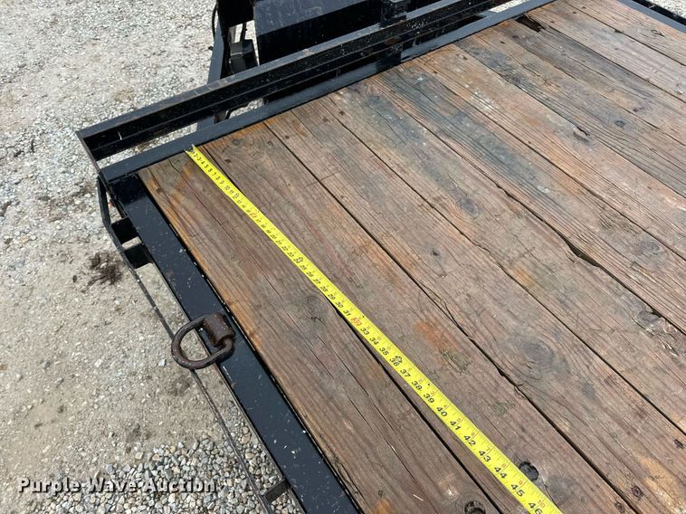 image for item DV1753 2017 Trailerman tilt deck equipment trailer