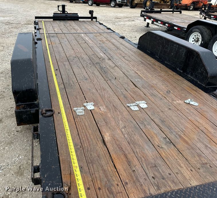 image for item DV1753 2017 Trailerman tilt deck equipment trailer
