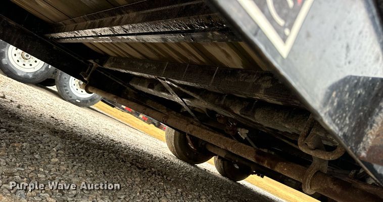 image for item DV1753 2017 Trailerman tilt deck equipment trailer