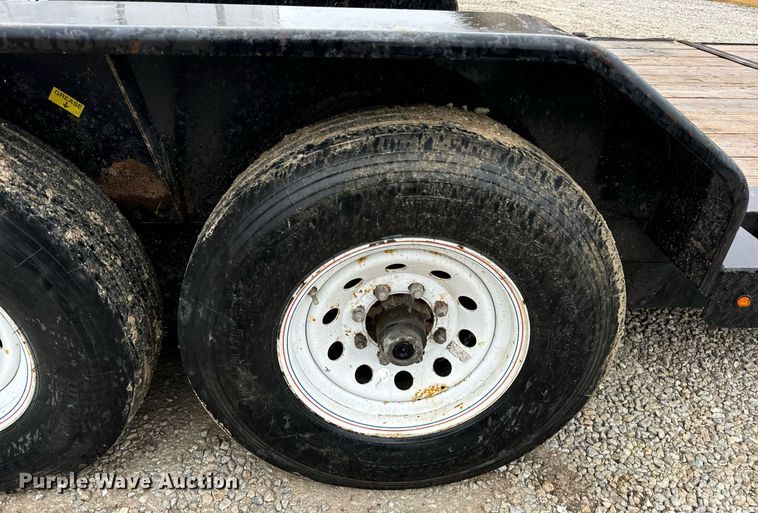 image for item DV1753 2017 Trailerman tilt deck equipment trailer