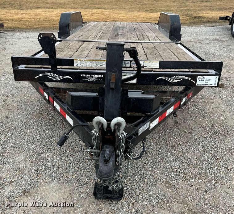 image for item DV1754 2016 Trailerman tilt deck equipment trailer