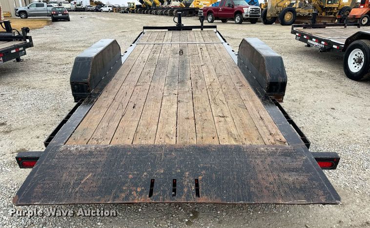 image for item DV1754 2016 Trailerman tilt deck equipment trailer