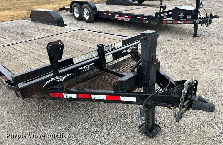 image for item DV1754 2016 Trailerman tilt deck equipment trailer