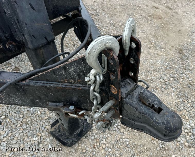 image for item DV1754 2016 Trailerman tilt deck equipment trailer