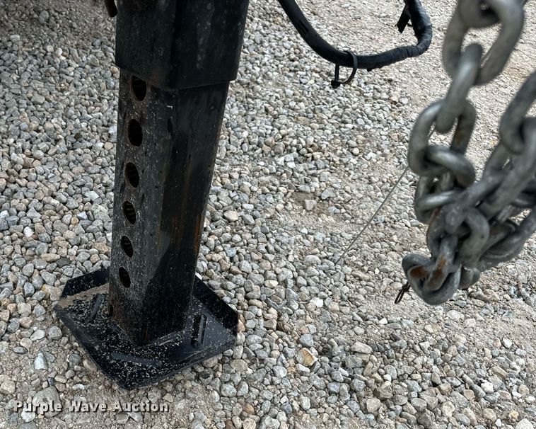 image for item DV1754 2016 Trailerman tilt deck equipment trailer