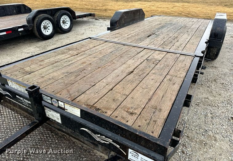 image for item DV1754 2016 Trailerman tilt deck equipment trailer