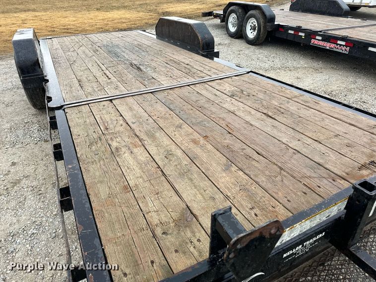 image for item DV1754 2016 Trailerman tilt deck equipment trailer