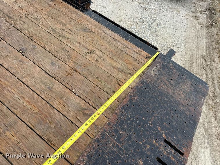 image for item DV1754 2016 Trailerman tilt deck equipment trailer