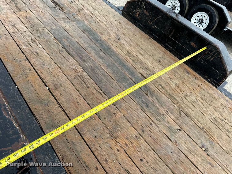 image for item DV1754 2016 Trailerman tilt deck equipment trailer