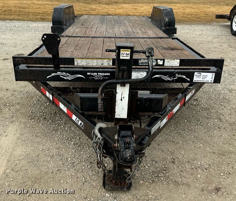 image for item DV1756 2016 Trailerman tilt deck equipment trailer