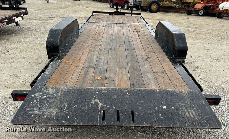 image for item DV1756 2016 Trailerman tilt deck equipment trailer