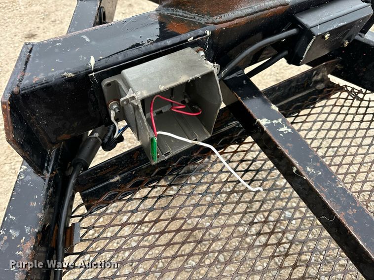 image for item DV1756 2016 Trailerman tilt deck equipment trailer