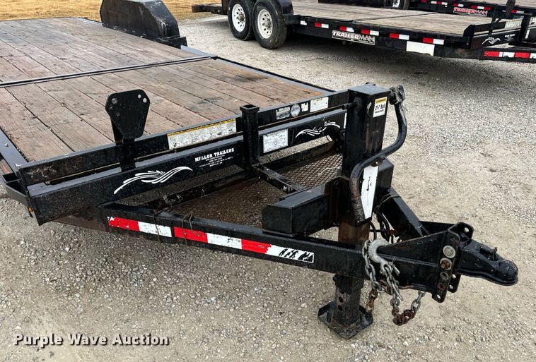 image for item DV1756 2016 Trailerman tilt deck equipment trailer