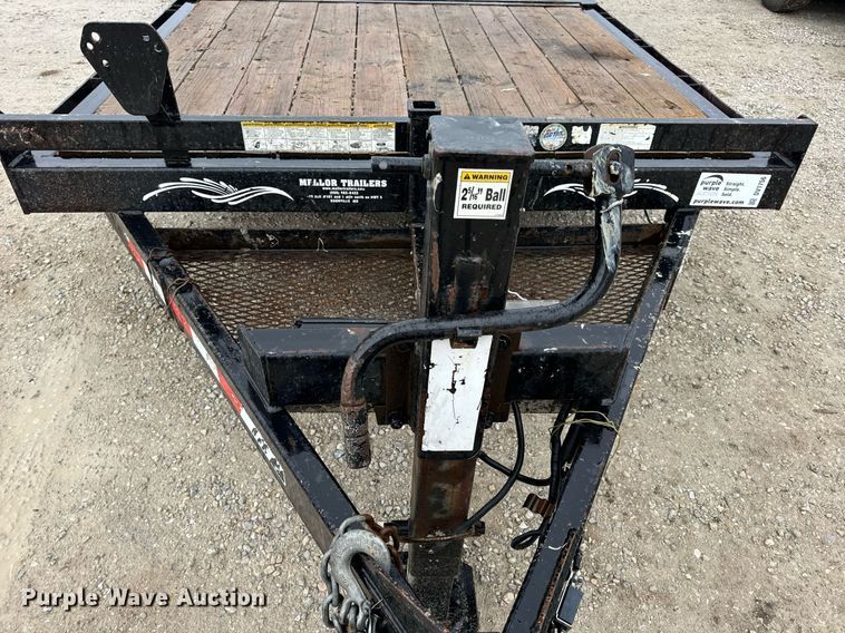 image for item DV1756 2016 Trailerman tilt deck equipment trailer