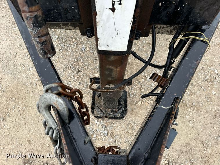 image for item DV1756 2016 Trailerman tilt deck equipment trailer