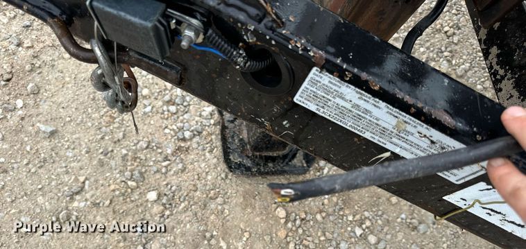 image for item DV1756 2016 Trailerman tilt deck equipment trailer