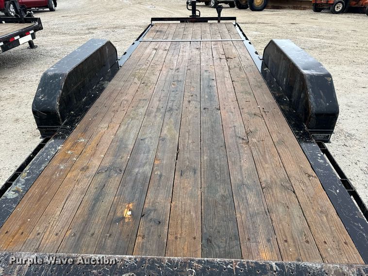 image for item DV1756 2016 Trailerman tilt deck equipment trailer