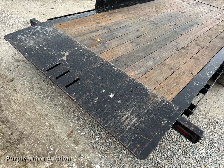 image for item DV1756 2016 Trailerman tilt deck equipment trailer