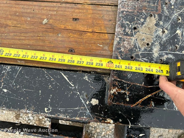 image for item DV1756 2016 Trailerman tilt deck equipment trailer