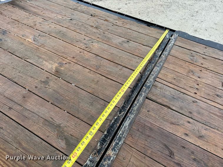 image for item DV1756 2016 Trailerman tilt deck equipment trailer