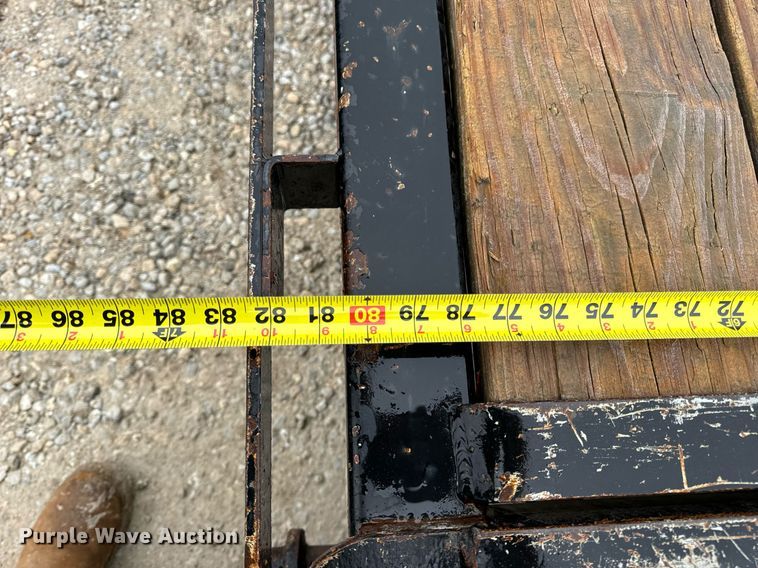 image for item DV1756 2016 Trailerman tilt deck equipment trailer