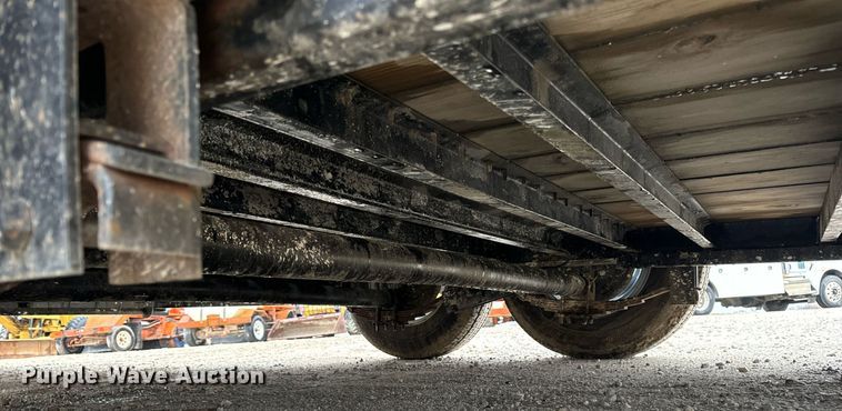 image for item DV1756 2016 Trailerman tilt deck equipment trailer