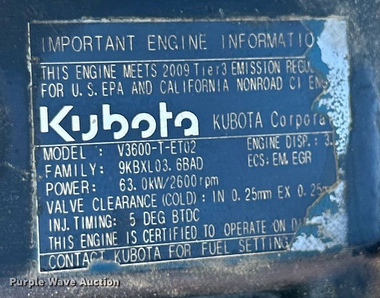 image for item DV1768 2010 Broce Broom KR350 sweeper