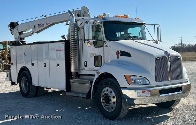 image for item DV1772 2021 Kenworth T370 utility / service truck