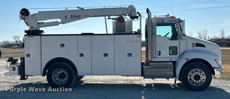 image for item DV1772 2021 Kenworth T370 utility / service truck