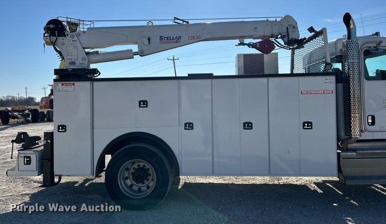 image for item DV1772 2021 Kenworth T370 utility / service truck