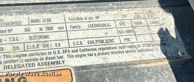 image for item DV1772 2021 Kenworth T370 utility / service truck