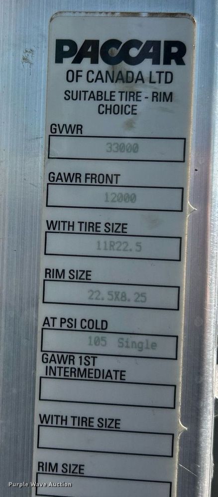 image for item DV1772 2021 Kenworth T370 utility / service truck