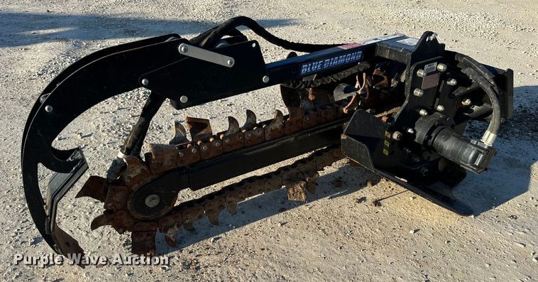 image for item DV1773 Blue Diamond 131130-25 compact utility loader trencher